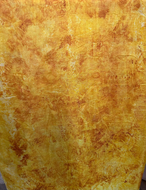 Golden Alchemy / Zlatá alchymie · Hedvábný šátek 90x90