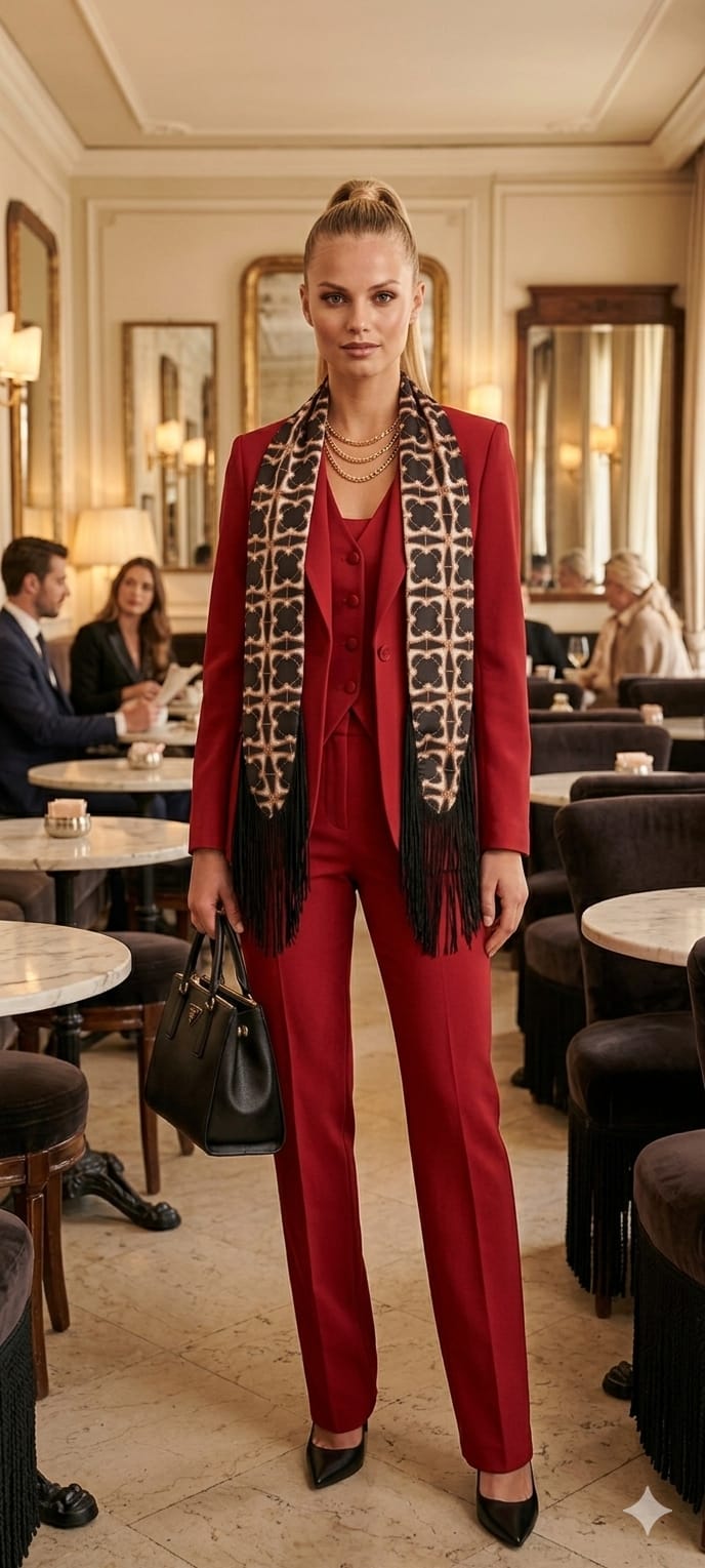 Šála s třásněmi – Elegance, která zastaví každého 🔥
